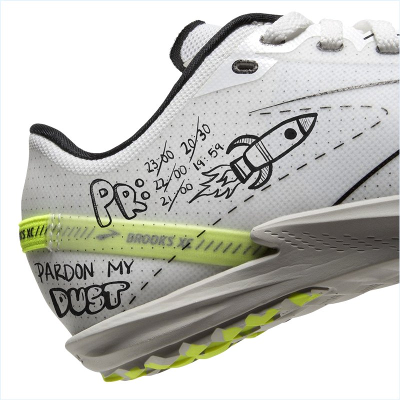  Draft XC Spikeless :129 White/Black/Nightlife
