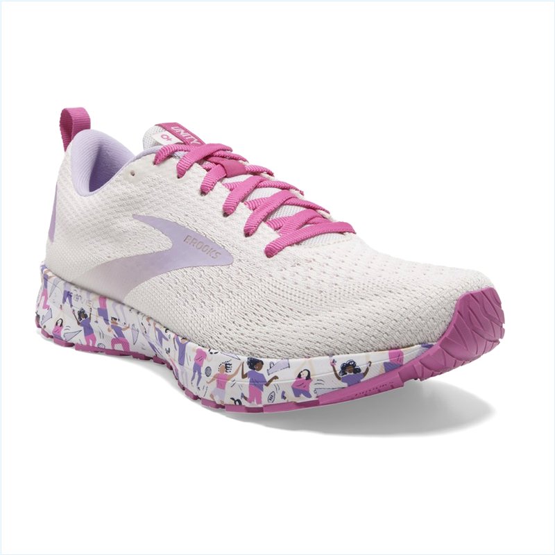  Revel 4 :137 White/Lilac/Pink