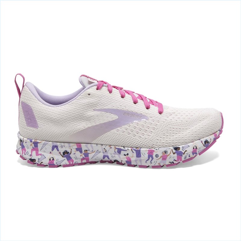  Revel 4 :137 White/Lilac/Pink