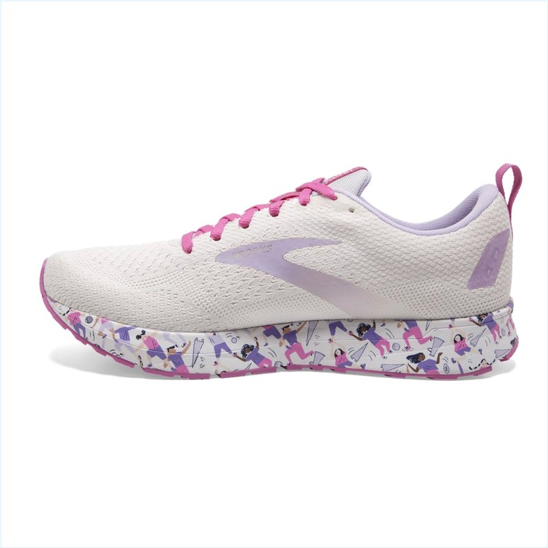  Revel 4 :137 White/Lilac/Pink