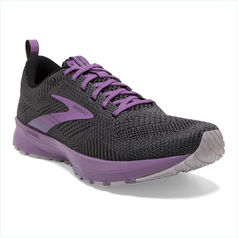  Revel 5 :17 Black/Ebony/Pale Pansy
