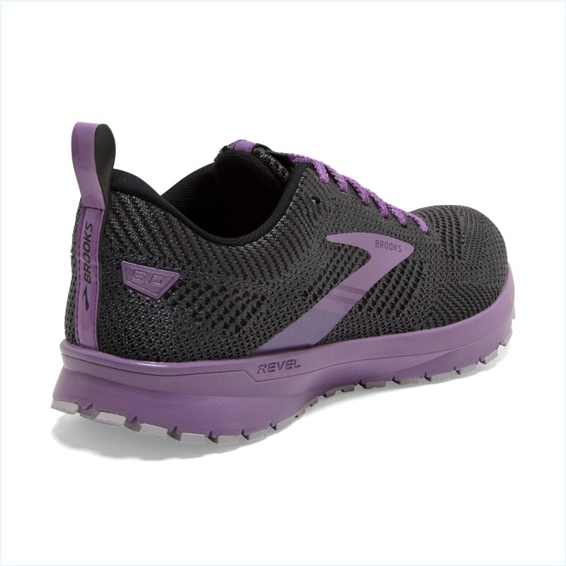  Revel 5 :17 Black/Ebony/Pale Pansy