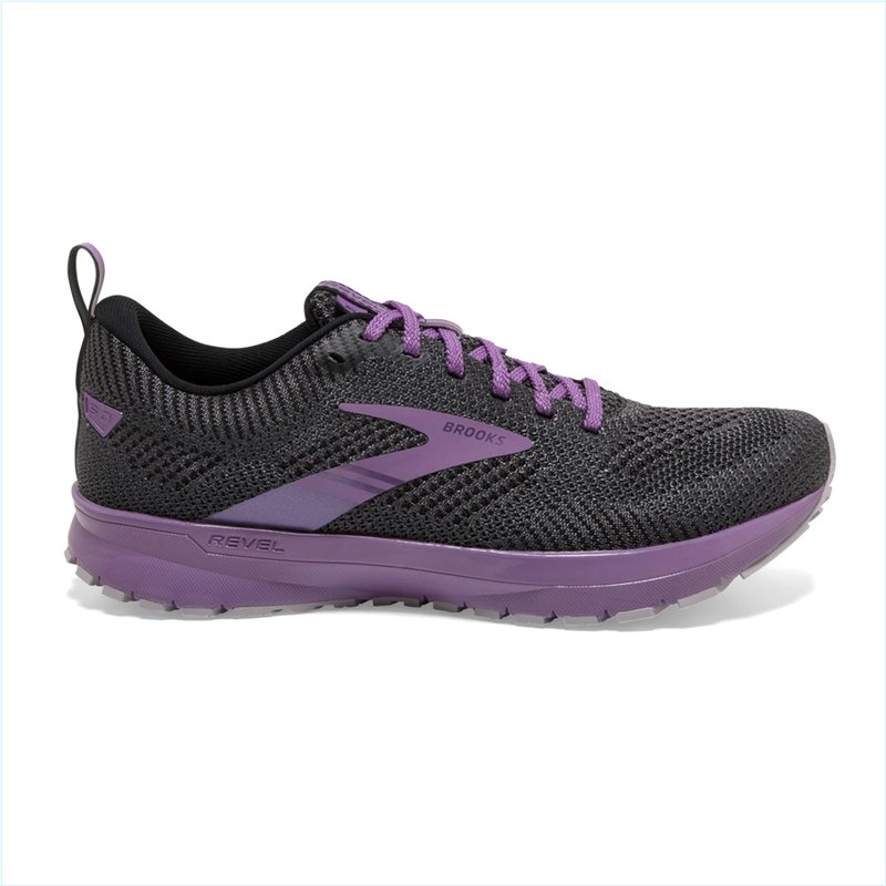  Revel 5 :17 Black/Ebony/Pale Pansy