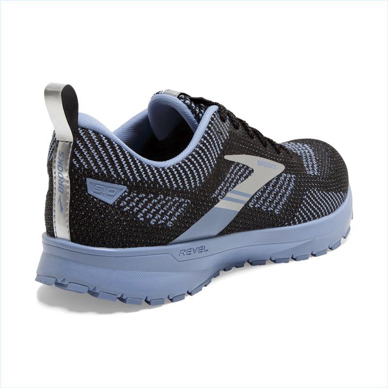  Revel 5 :28 Black/Blue/Metallic Silver