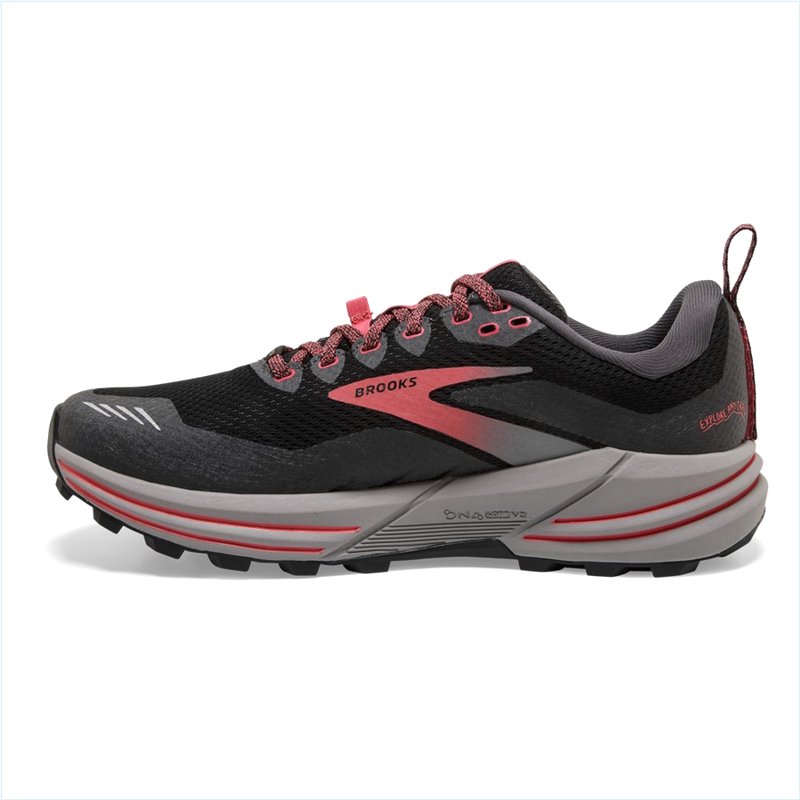  Cascadia 16 GTX :71 Black/Blackened Pearl/Coral