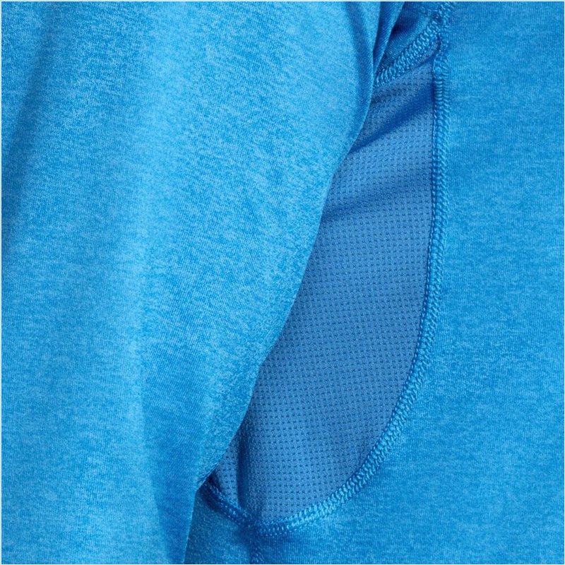  Dash 1/2 Zip : 405 Heather Electric Blue