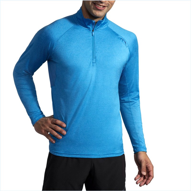  Dash 1/2 Zip : 405 Heather Electric Blue