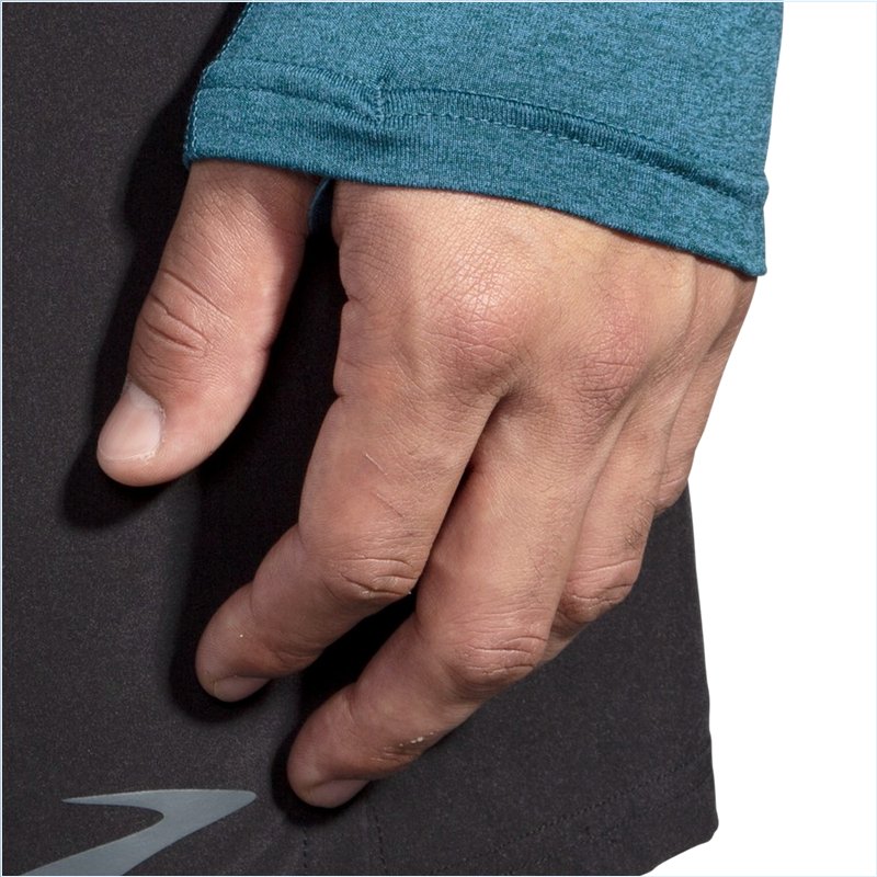  Dash 1/2 Zip : 457 Heather Alpine/Bright Moss
