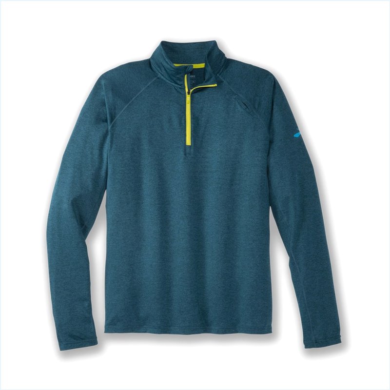  Dash 1/2 Zip : 457 Heather Alpine/Bright Moss