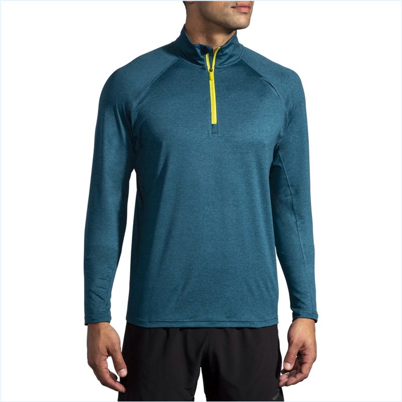  Dash 1/2 Zip : 457 Heather Alpine/Bright Moss