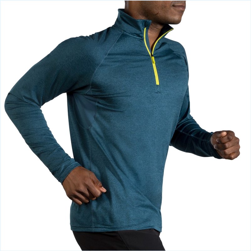  Dash 1/2 Zip : 457 Heather Alpine/Bright Moss