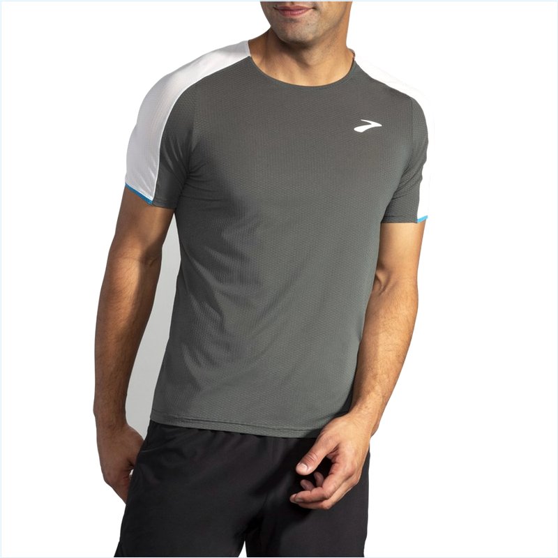 Atmosphere Short Sleeve : 381 Dark Oyster/Icy Grey
