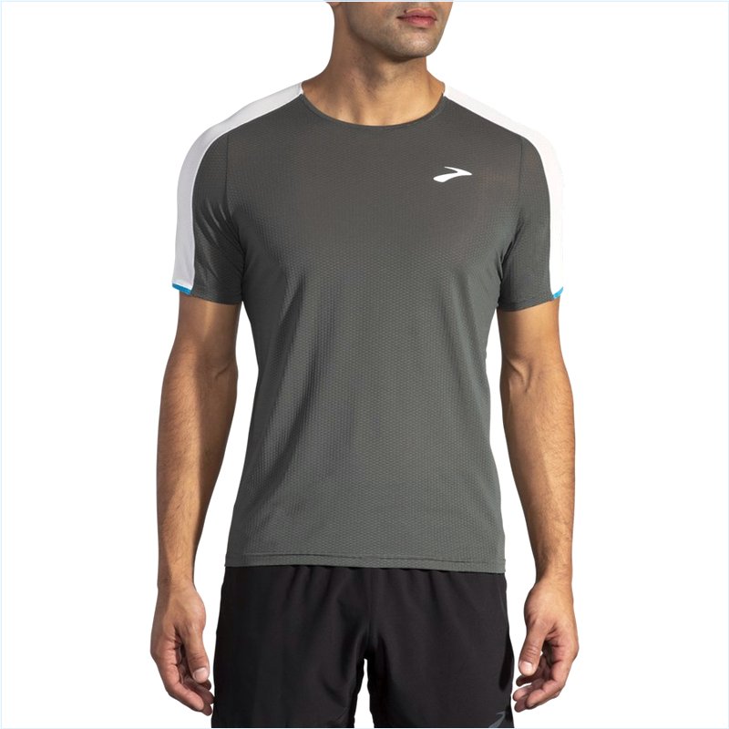  Atmosphere Short Sleeve : 381 Dark Oyster/Icy Grey