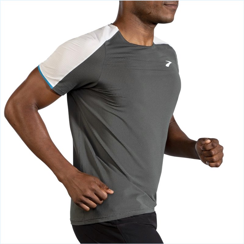  Atmosphere Short Sleeve : 381 Dark Oyster/Icy Grey