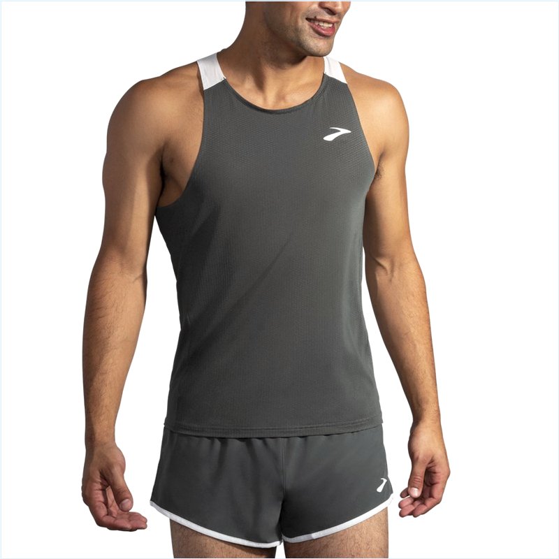  Atmosphere Singlet : 381 Dark Oyster/Icy Grey