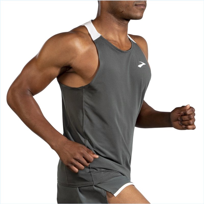  Atmosphere Singlet : 381 Dark Oyster/Icy Grey