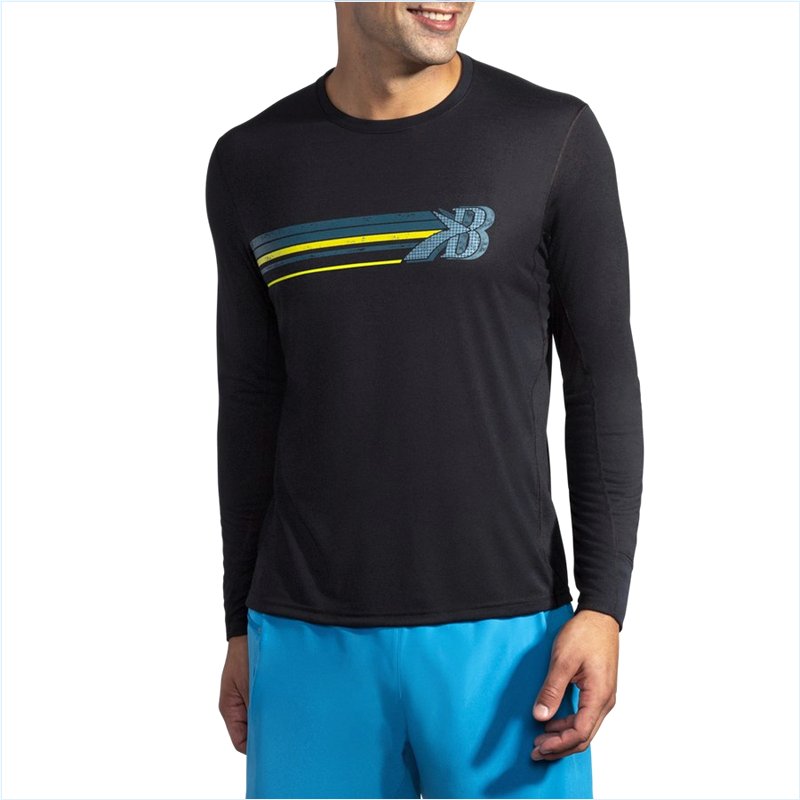  Distance Graphic Long Sleeve : 032 Flying B Stripe