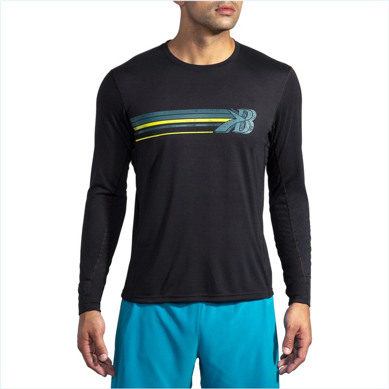  Distance Graphic Long Sleeve : 032 Flying B Stripe