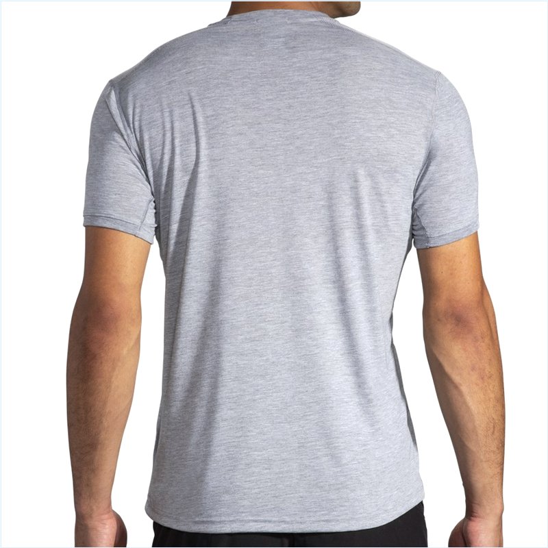  Distance Graphic Short Sleeve : 020 Heather Ash/Brooks Banana
