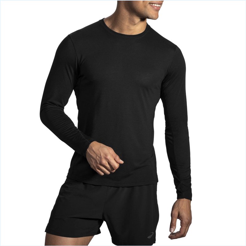  Distance Long Sleeve : 001 Black
