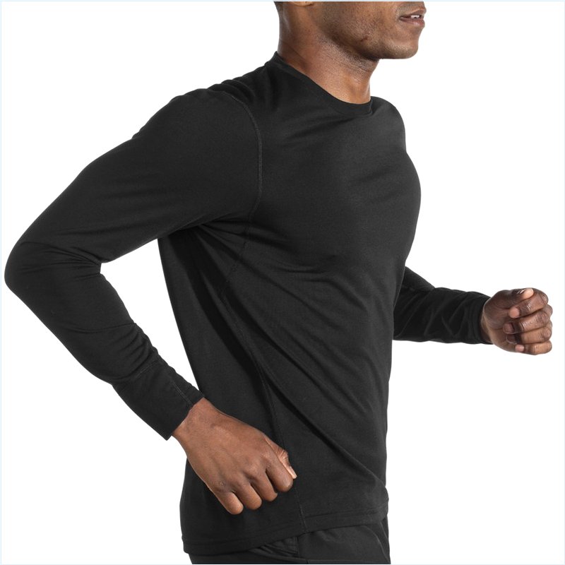  Distance Long Sleeve : 001 Black