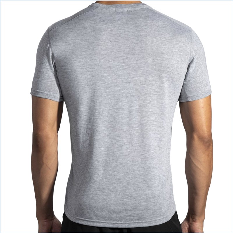  Distance Short Sleeve : 080 Heather Ash