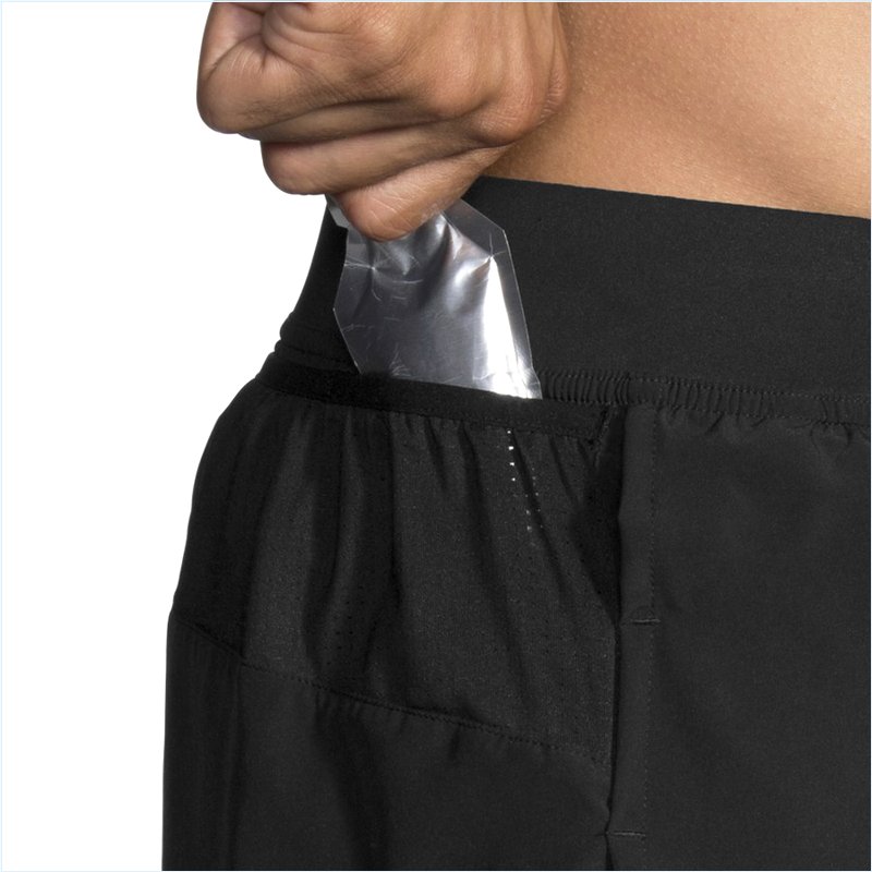  Sherpa 3" Split Short : 001 Black