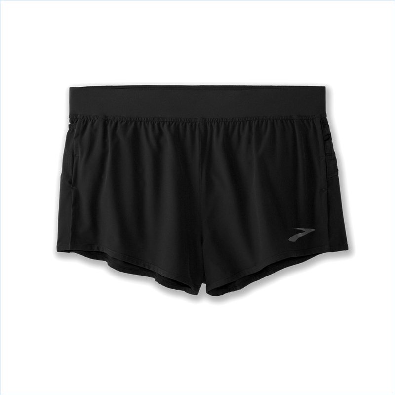  Sherpa 3" Split Short : 001 Black