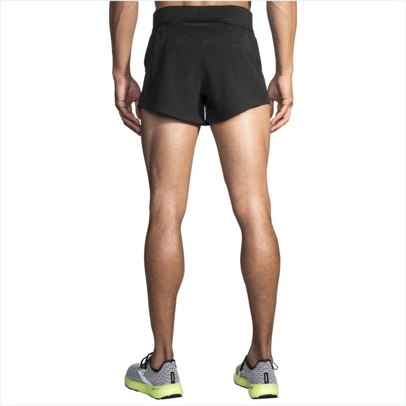  Sherpa 3" Split Short : 001 Black