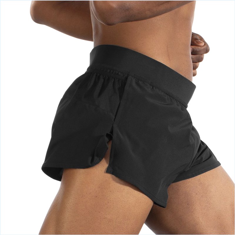  Sherpa 3" Split Short : 001 Black