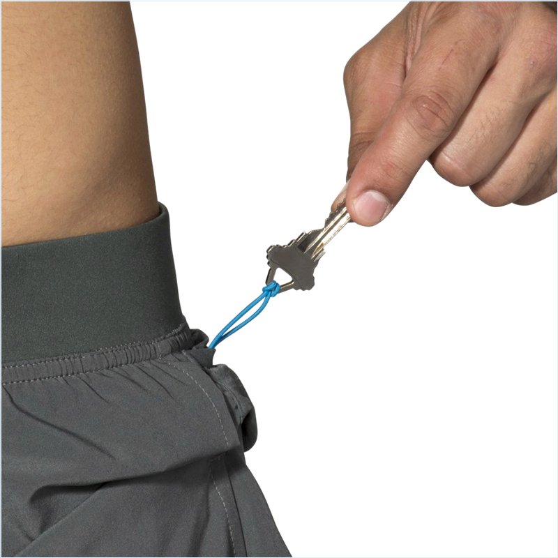  Sherpa 3" Split Short : 381 Dark Oyster/Icy Grey