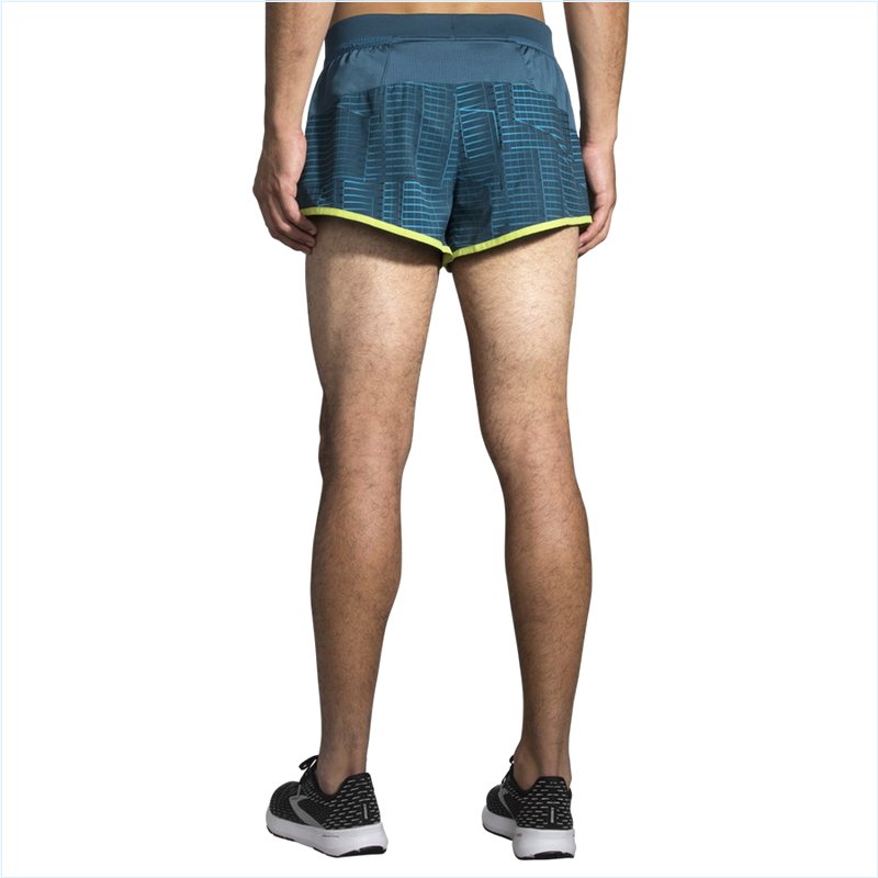  Sherpa 3" Split Short : 413 Matrix Alpine Print