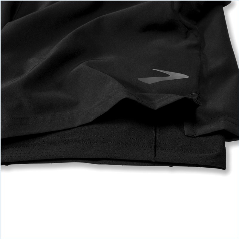  Sherpa 5" 2-in-1 Short : 001 Black