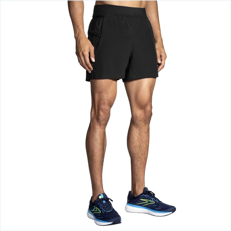  Sherpa 5" 2-in-1 Short : 001 Black