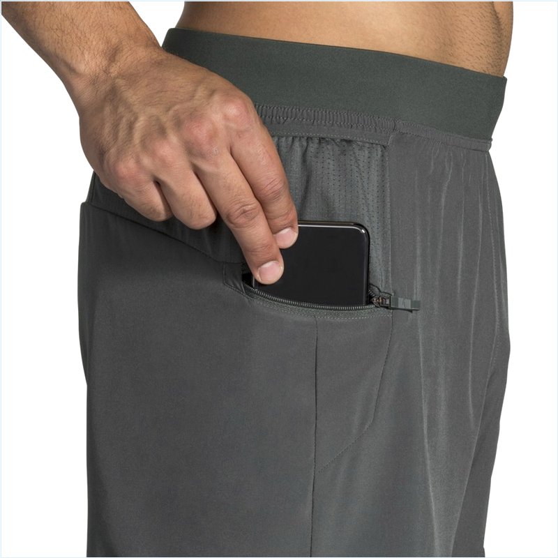  Sherpa 5" 2-in-1 Short : 392 Dark Oyster