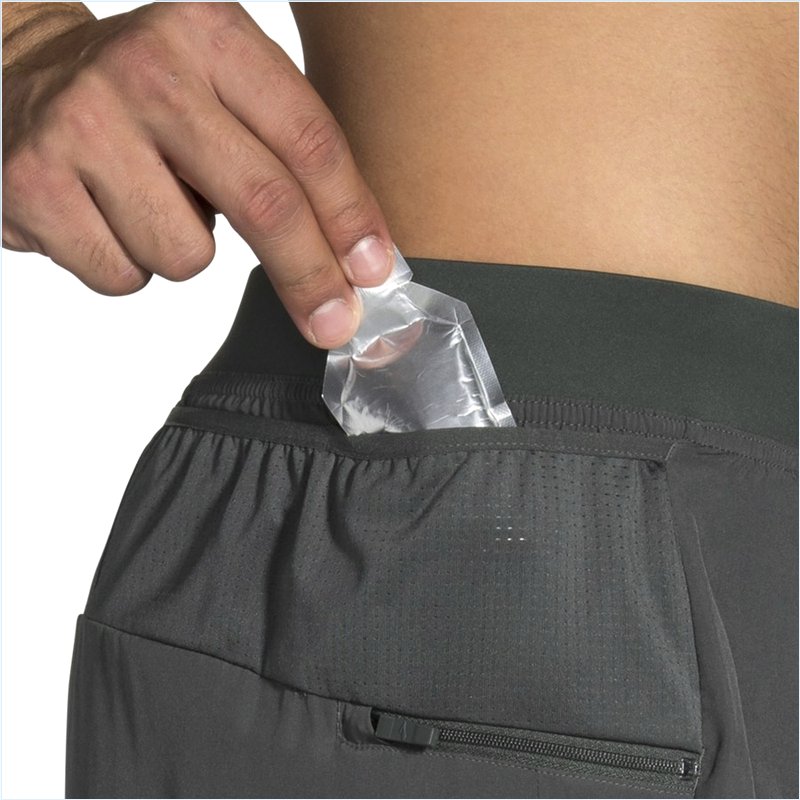  Sherpa 5" 2-in-1 Short : 392 Dark Oyster