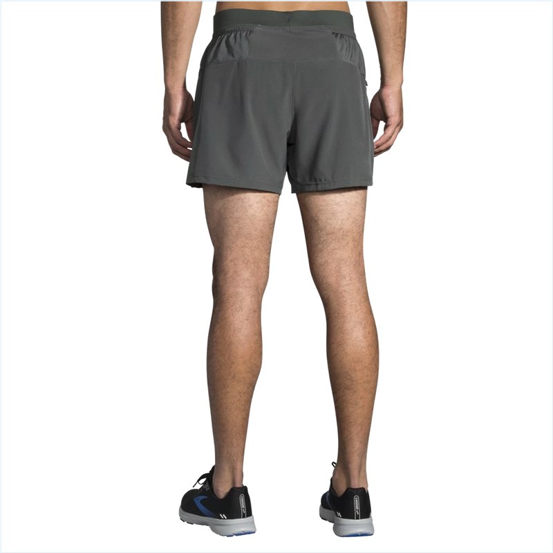  Sherpa 5" 2-in-1 Short : 392 Dark Oyster