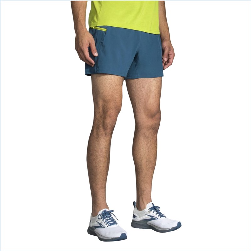  Sherpa 5" 2-in-1 Short : 402 Alpine/Bright Moss