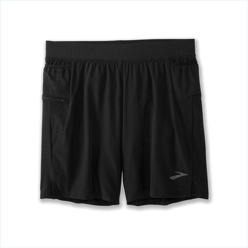  Sherpa 7" 2-in-1 Short : 001 Black