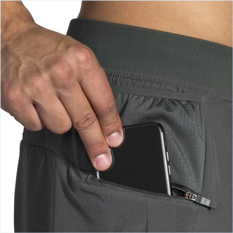  Sherpa 7" 2-in-1 Short : 392 Dark Oyster