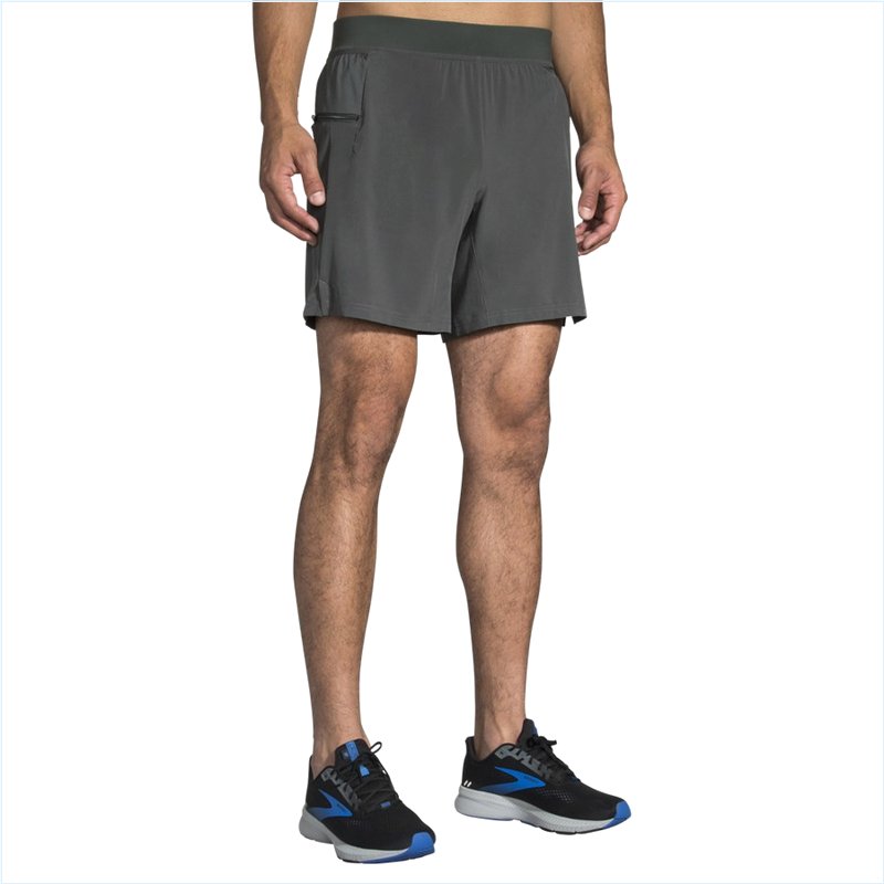  Sherpa 7" 2-in-1 Short : 392 Dark Oyster