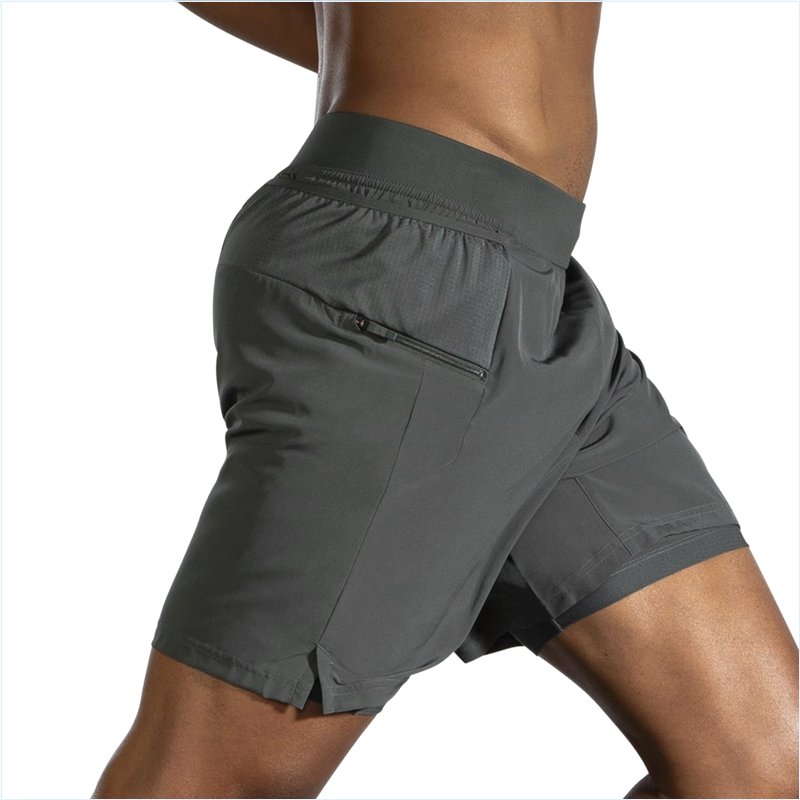  Sherpa 7" 2-in-1 Short : 392 Dark Oyster