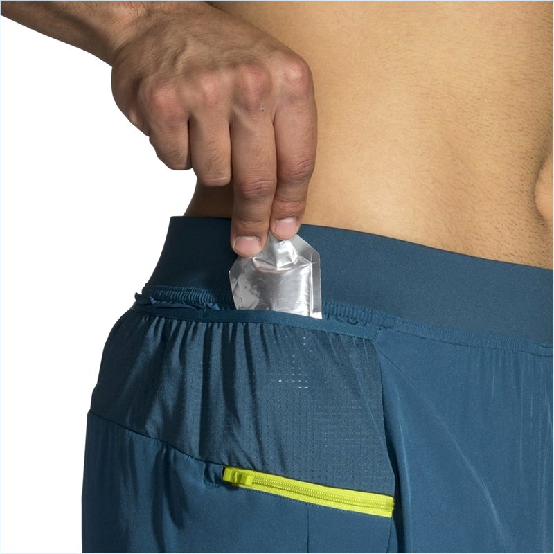  Sherpa 7" 2-in-1 Short : 402 Alpine/Bright Moss