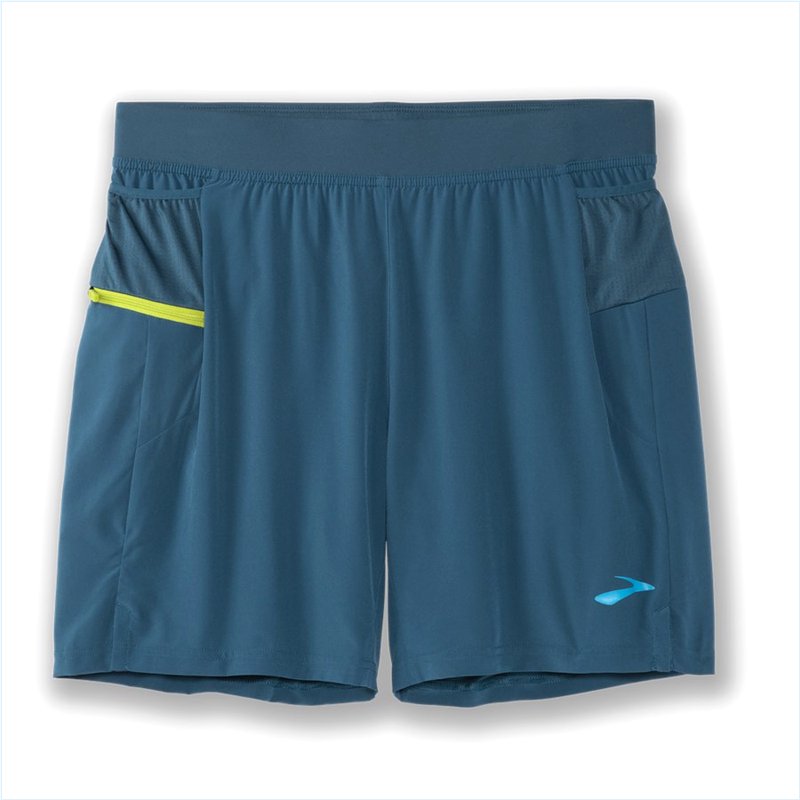  Sherpa 7" 2-in-1 Short : 402 Alpine/Bright Moss
