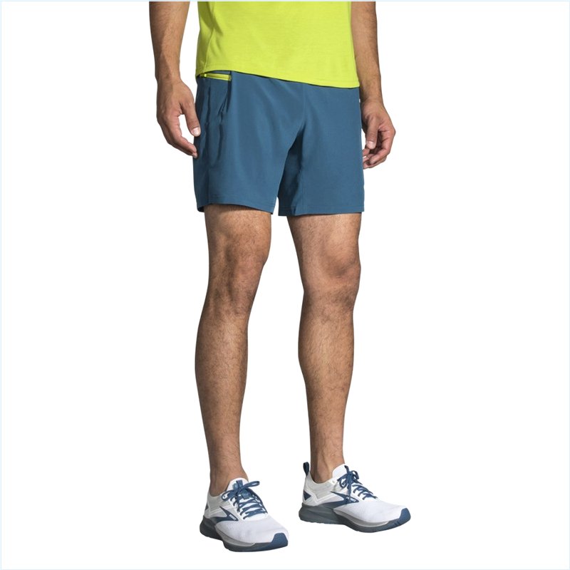  Sherpa 7" 2-in-1 Short : 402 Alpine/Bright Moss