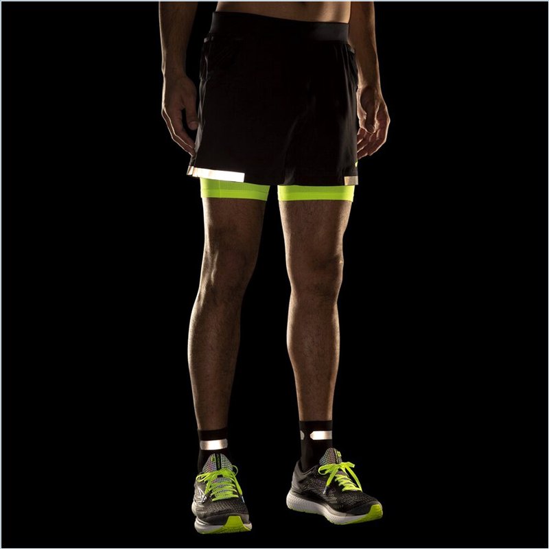  Carbonite 5" 2-in-1 Short : 070 Black/Nightlife