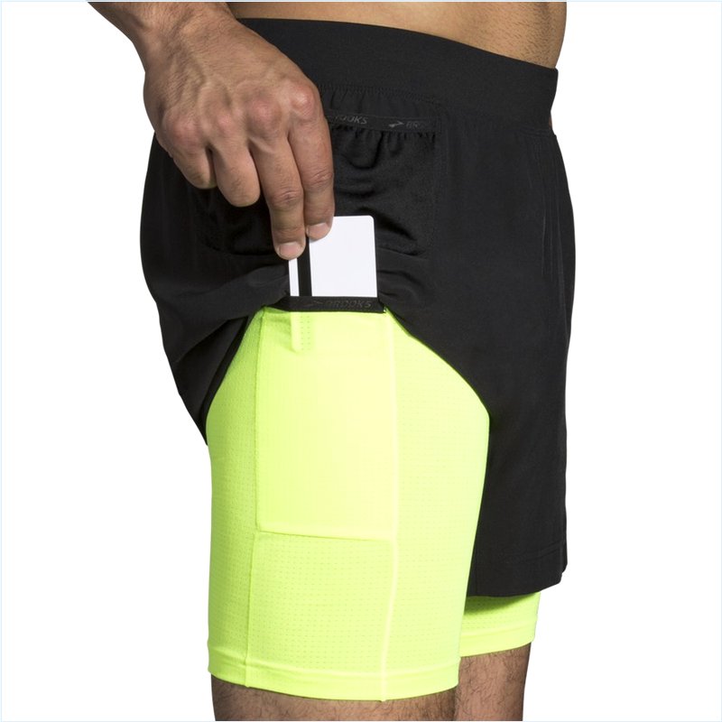  Carbonite 5" 2-in-1 Short : 070 Black/Nightlife