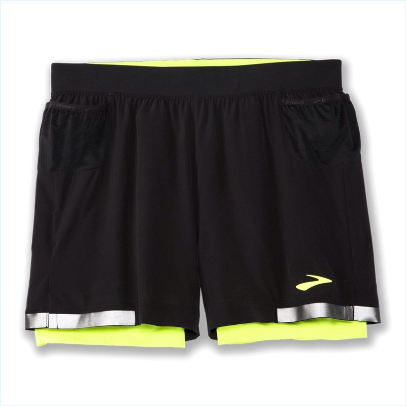  Carbonite 5" 2-in-1 Short : 070 Black/Nightlife