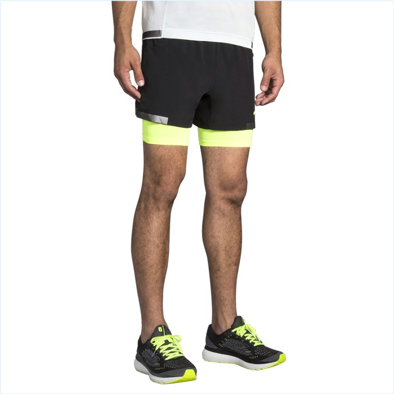  Carbonite 5" 2-in-1 Short : 070 Black/Nightlife