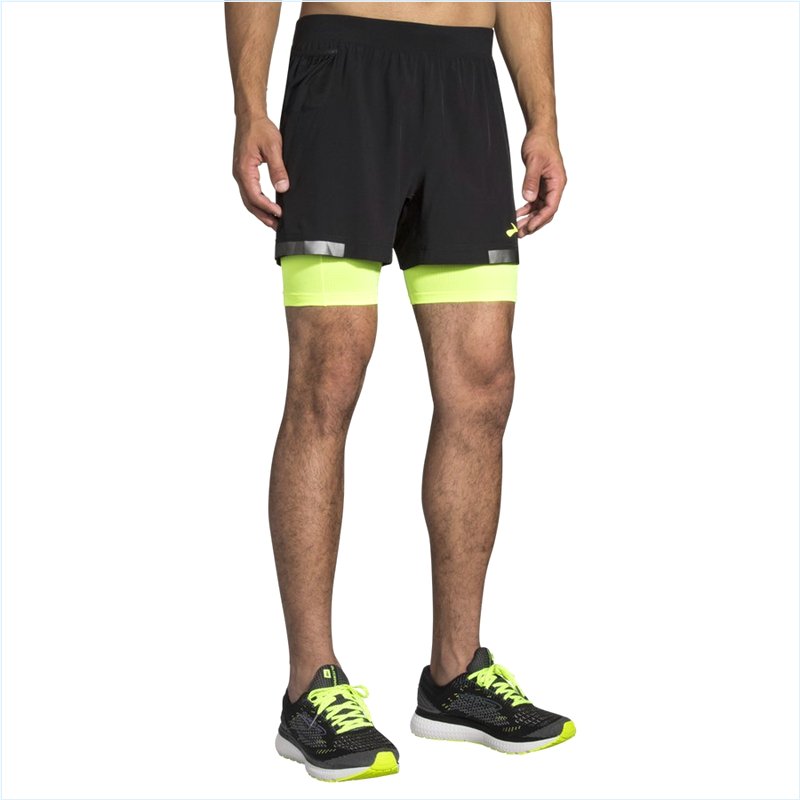  Carbonite 5" 2-in-1 Short : 070 Black/Nightlife